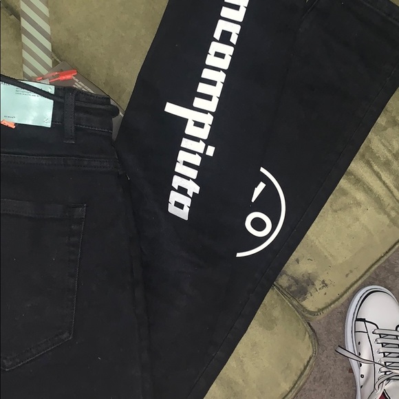 Offwhite black denim jeans - Picture 6 of 6